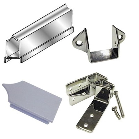 Jacknob Headrail For 1-.25In Post 10 Feet Long JN80152